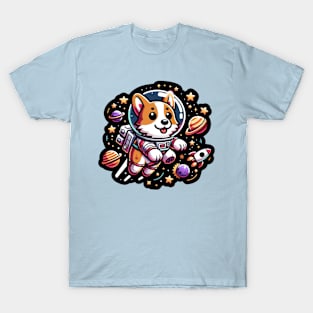 corgi astronaut T-Shirt